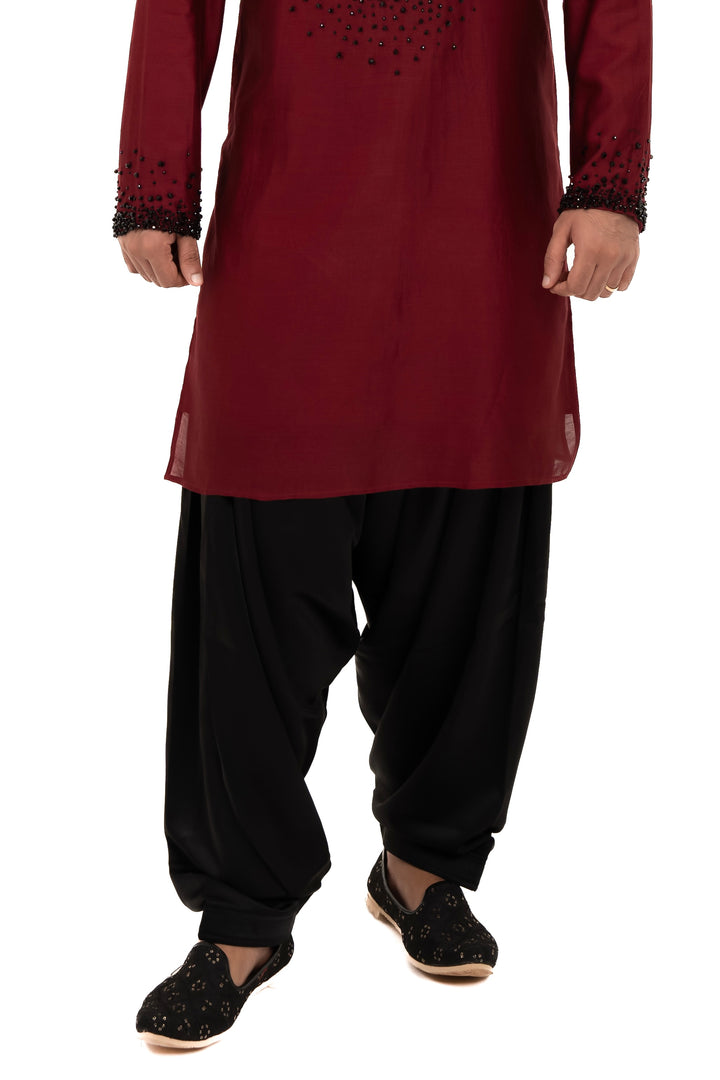 Black pathani salwar