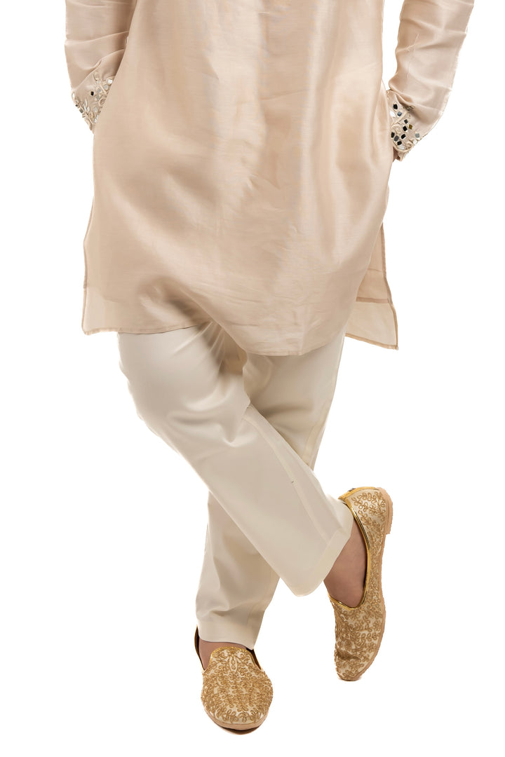 ivory/cream straight leg pajama pants